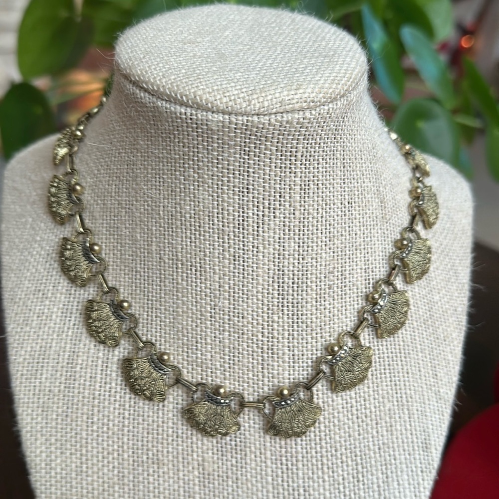 Theodor Fahrner Silver Gilt Necklace
